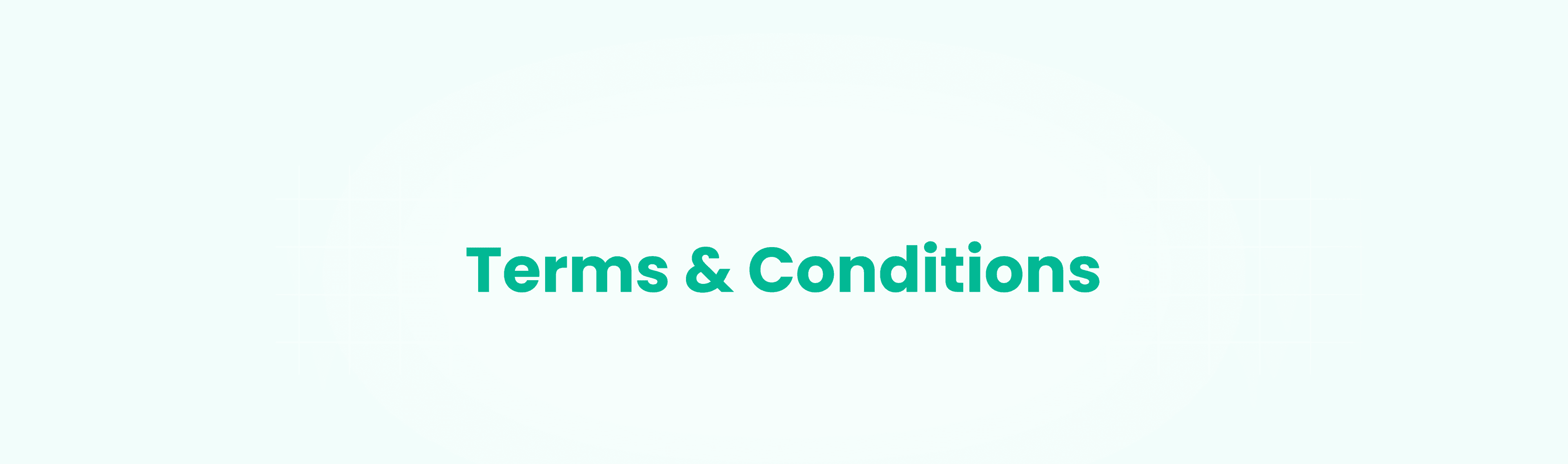 Terms and Condition Background